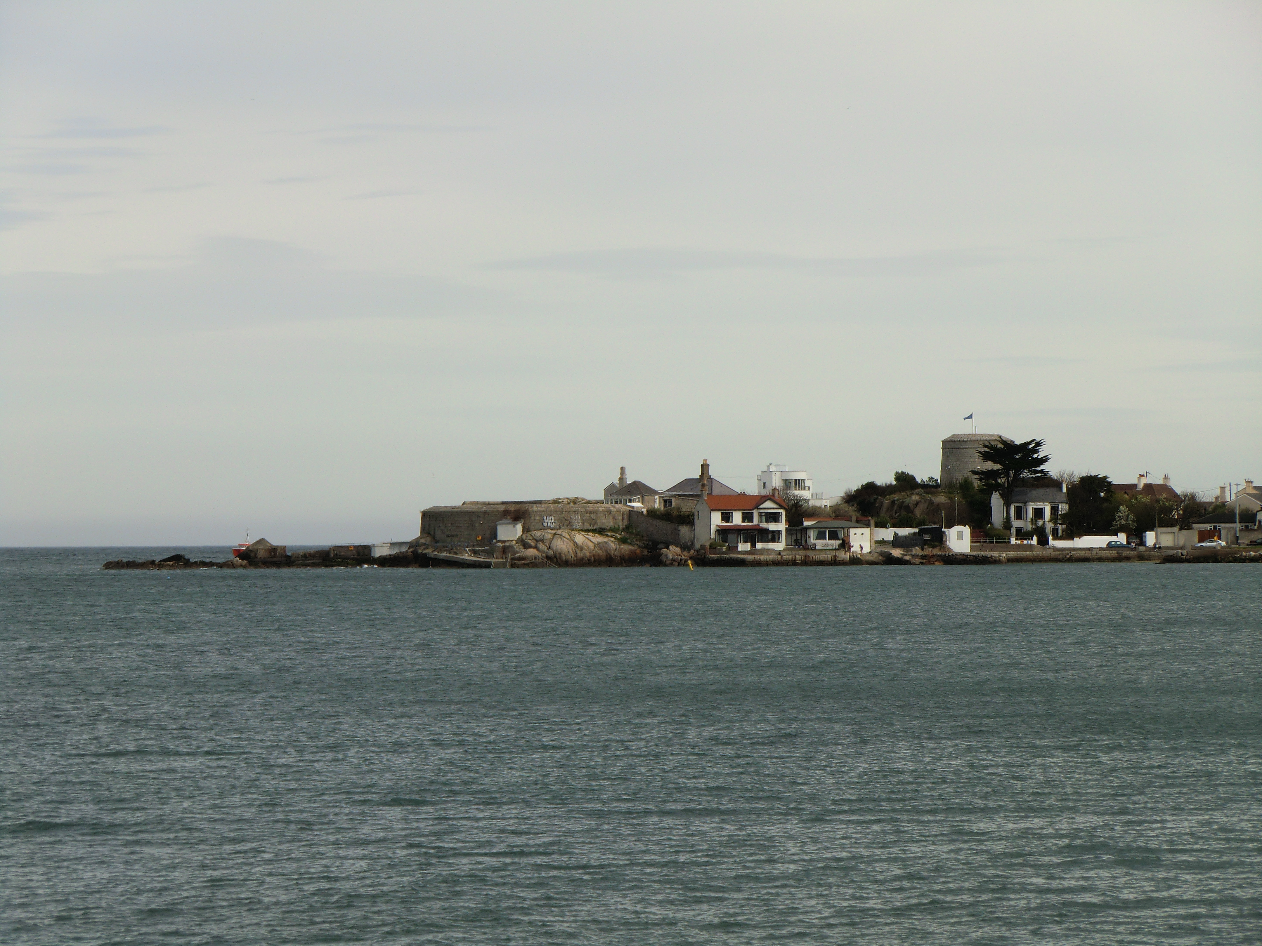 James Joyce's Martello Tower overlooking Sandycove